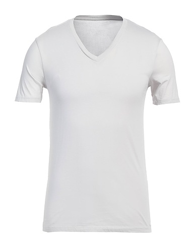ARMANI EXCHANGE T-shirt Grigio chiaro 100% Cotone Pima