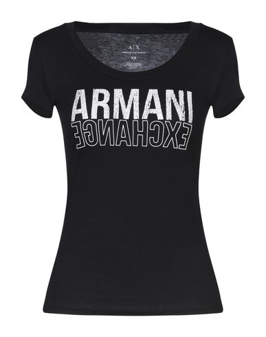 Armani Exchange T-shirt In Black