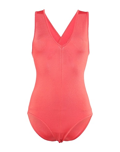 FORTE_FORTE TOPWEAR Coral 90% Viscose, 9% Polyamide, 1% Elastane