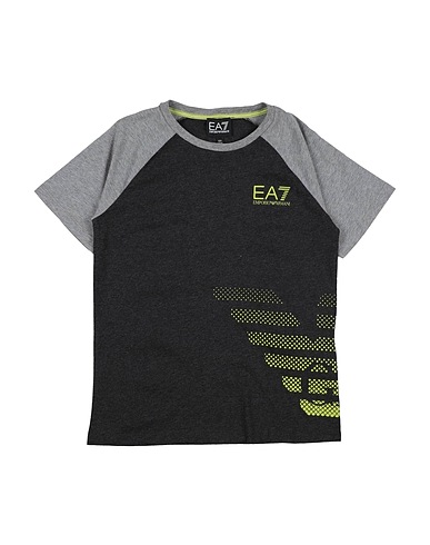 EA7 T-shirt Charcoal 100% Cotton