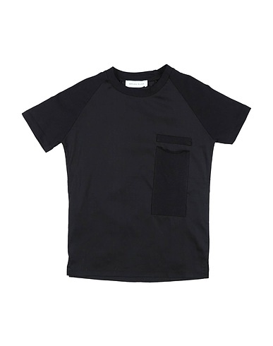 BRIAN RUSH T-shirt Nero 100% Cotone