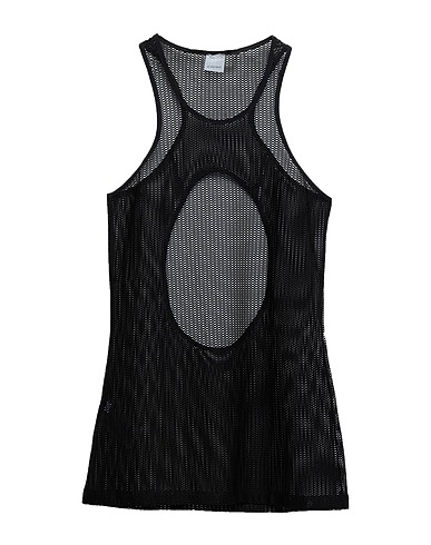 PINKO C-CLIQUE Vest Black 89% Polyamide, 11% Elastane