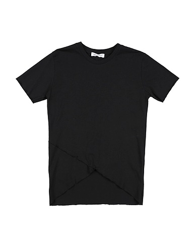 BRIAN RUSH T-shirt Nero 100% Cotone