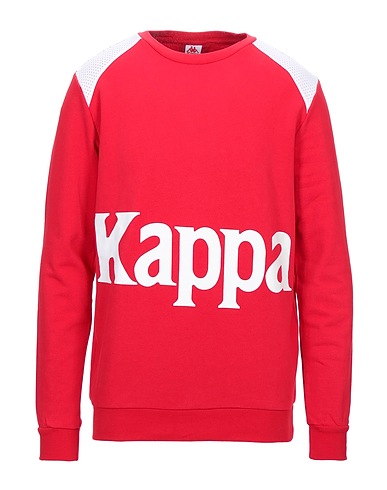 KAPPA Sweatshirt Red 90% Cotton, 10% Polyester