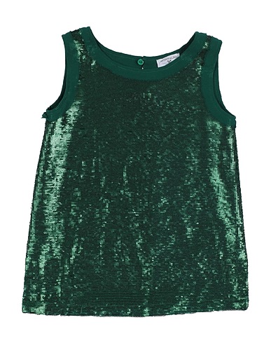 MONNALISA T-shirt Green 100% Polyamide, Polyester