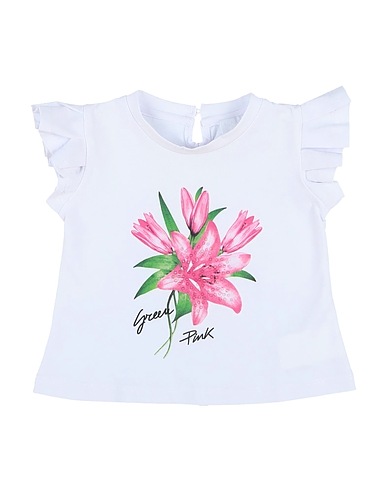FUN & FUN Camiseta Blanco 95% Algodón, 5% Elastán