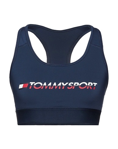 TOMMY SPORT Top SPORTS BRA MEDIUM TRI LOGO Blu navy 74% Poliestere, 26% Elastan