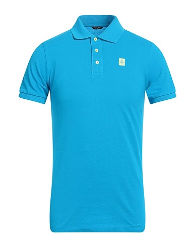 REFRIGIWEAR Polo Azzurro 100% Cotone