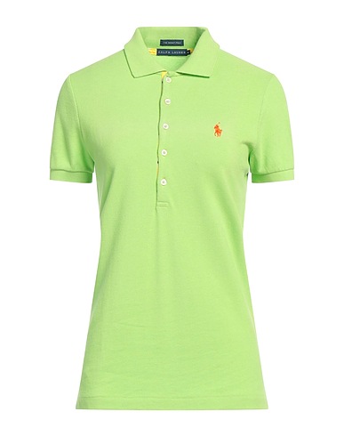 POLO RALPH LAUREN Polo shirt Lime green 100% Cotton
