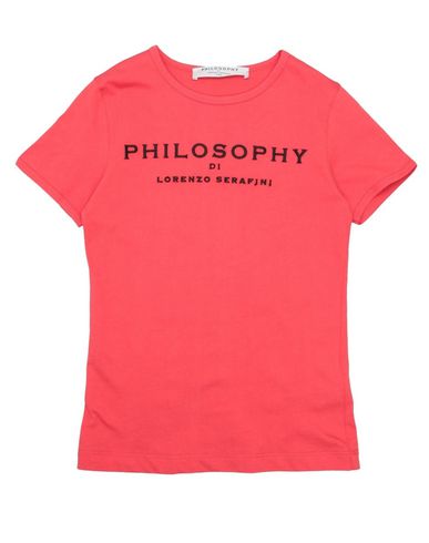 Philosophy Di Lorenzo Serafini Kids'  Toddler Girl T-shirt Red Size 4 Cotton