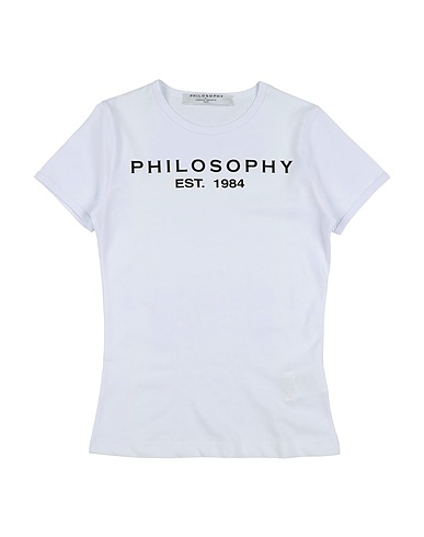 PHILOSOPHY di LORENZO SERAFINI T-shirt White 100% Cotton