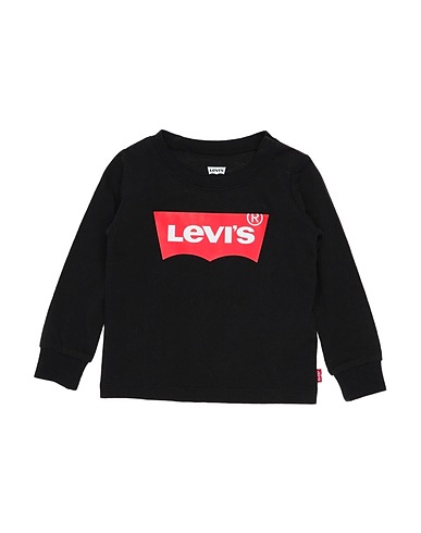 LEVI'S T-shirt Black 100% Cotton