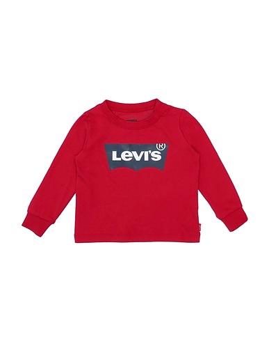 LEVI'S T-shirt Red 100% Cotton