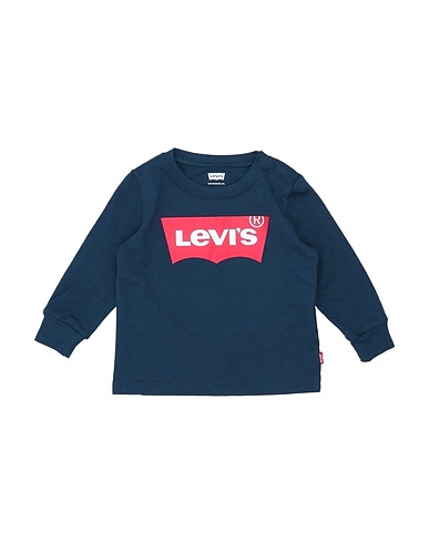 LEVI'S T-shirt Midnight blue 100% Cotton