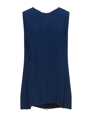 MARNI Top Blue 72% Acetate, 28% Viscose