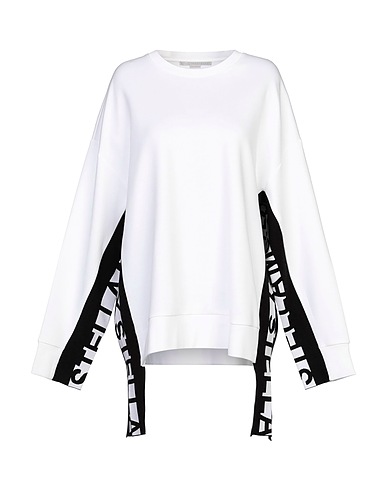 STELLA McCARTNEY スウェット ホワイト コットン 80% / ナイロン 20%
