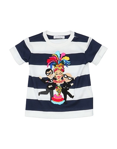 DOLCE&GABBANA T-shirt Blue 100% Cotton