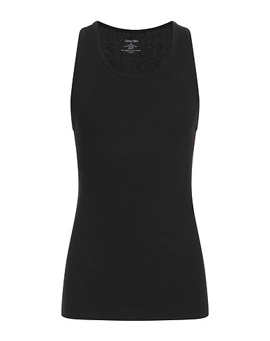 CALVIN KLEIN Vest Black 100% Cotton