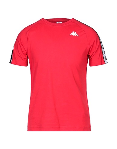 KAPPA T-shirt Red 100% Cotton