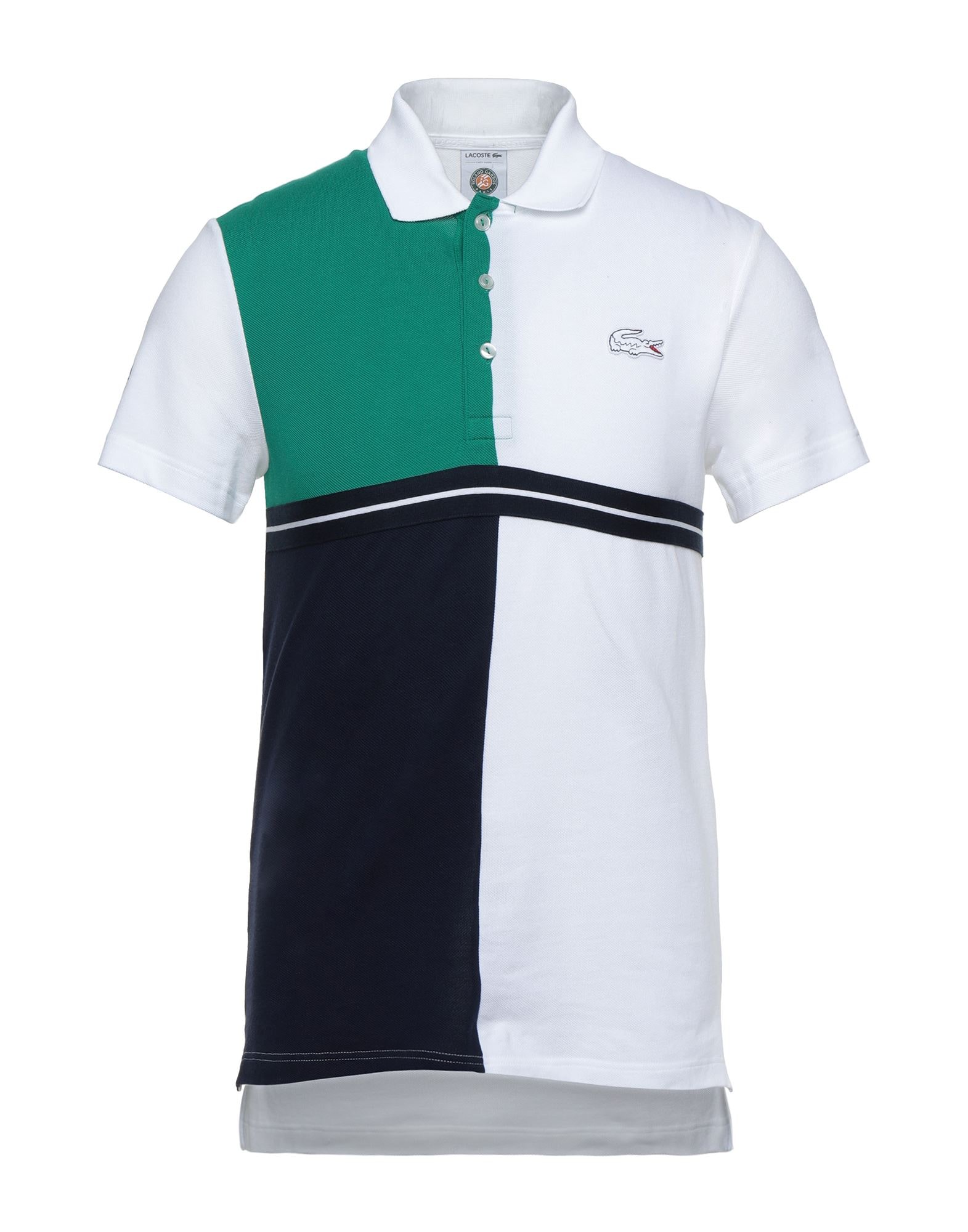 lacoste white polo shirt