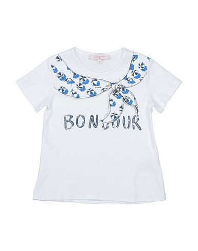 SILVIAN HEACH T-shirt White 95% Cotton, 5% Elastane