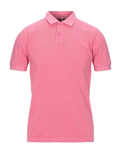 Sun 68 Polo Shirts In Pink