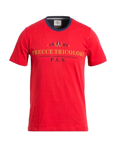 AERONAUTICA MILITARE T-shirt Red 100% Cotton