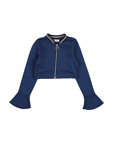 PINKO UP Sweatshirt Midnight blue 55% Cotton, 45% Polyamide, Polyester, Metal