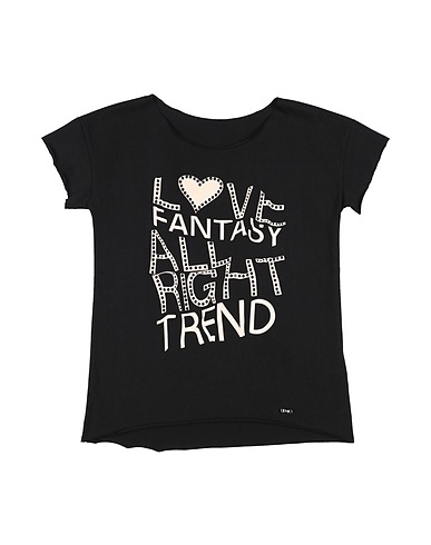 LIU •JO T-shirt Nero 100% Cotone