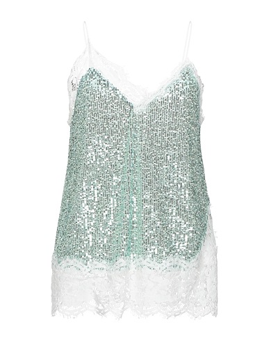 PINKO Hemdchen Tūrkis 95% Polyamid, 3% Polyester, 2% Elastan, Baumwolle