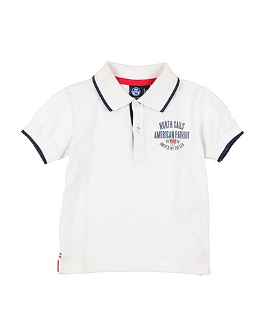 NORTH SAILS Polo Bianco 100% Cotone