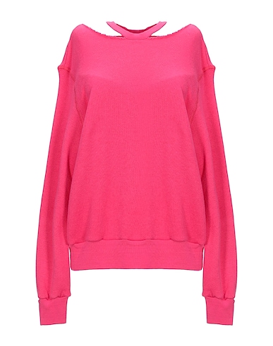 BEN TAVERNITI™ UNRAVEL PROJECT Felpa Fucsia 93% Cotone, 7% Cachemire, Elastan