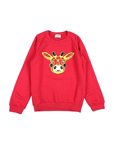 LEITMOTIV Felpa Rosso 100% Cotone