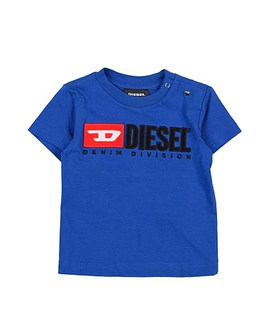 DIESEL T-shirt Blue 100% Cotton