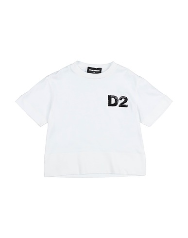 DSQUARED2 T-shirt Bianco 100% Cotone, Poliestere