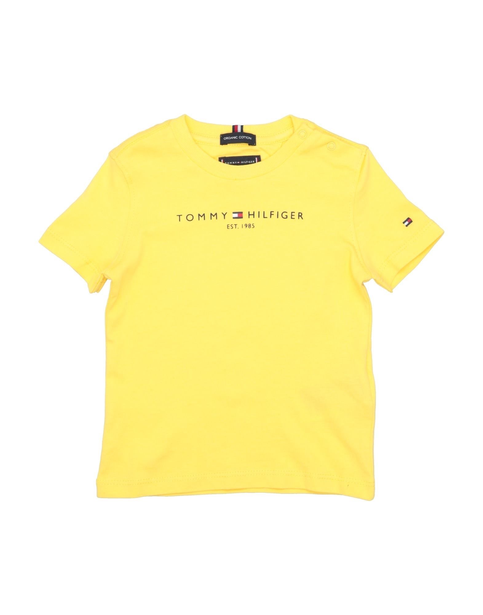 tommy hilfiger orange t shirt