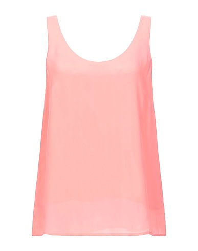 TWINSET Top Salmon pink 66% Viscose, 34% Silk