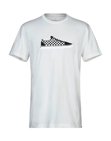 EASY SLIP ON T-shirt Bianco 100% Cotone