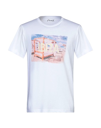 F**K PROJECT T-shirt White 100% Cotton