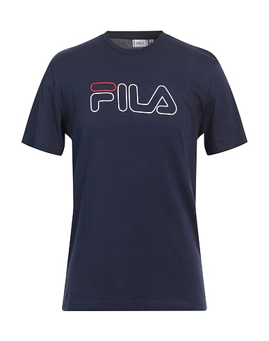 FILA T-shirt Midnight blue 100% Cotton
