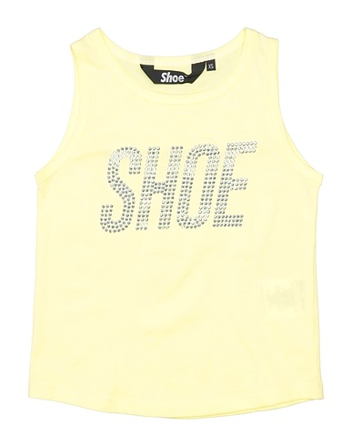 SHOE Canotta Giallo pastello 100% Cotone