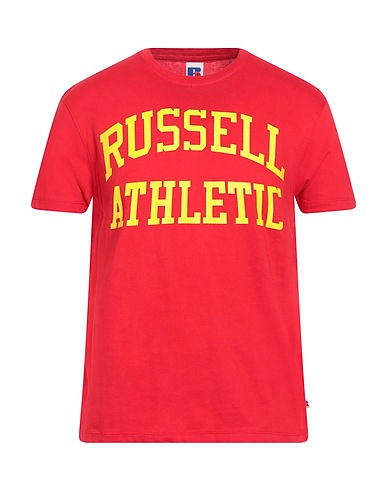 RUSSELL ATHLETIC T-shirt Rosso 100% Cotone