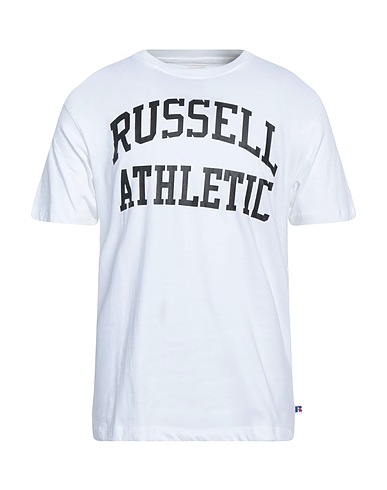RUSSELL ATHLETIC T-shirt Bianco 100% Cotone