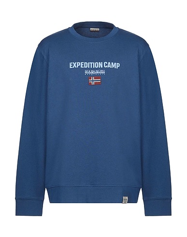 NAPAPIJRI Sweatshirt Blue 100% Cotton