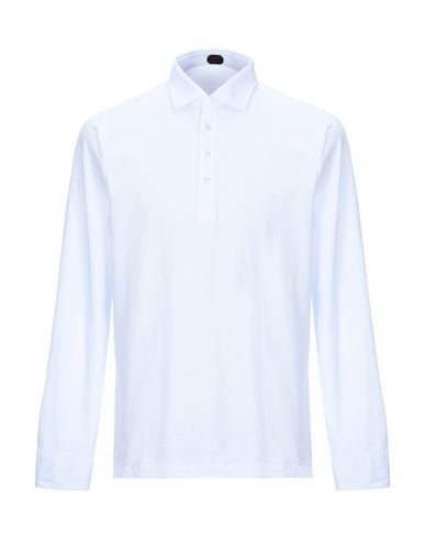 Mp Massimo Piombo Polo Shirts In White