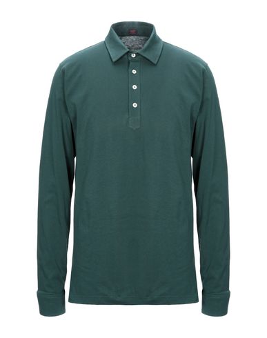 Mp Massimo Piombo Polo Shirts In Dark Green