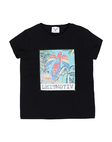 LEITMOTIV T-shirt Black 100% Cotton
