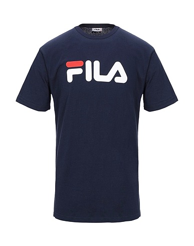 FILA T-shirt Blu notte 100% Cotone