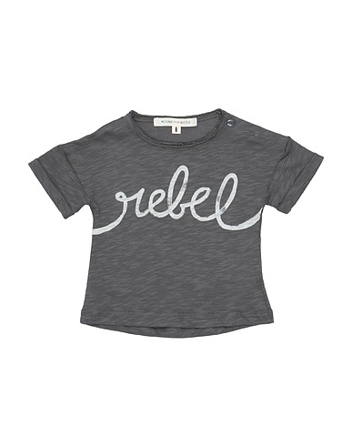 MESSAGE IN THE BOTTLE T-shirt Grigio 100% Cotone
