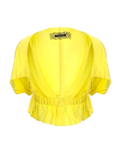 PATRIZIA PEPE SERA Shrug Yellow 100% Polyester